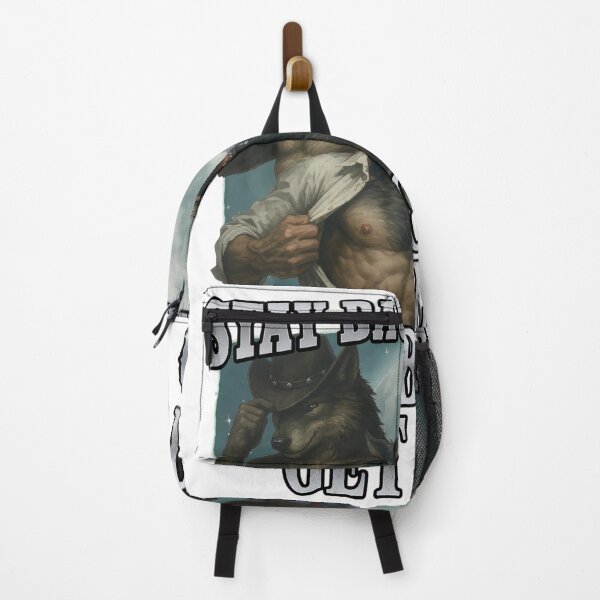 Item preview, Stay Back Kitten Wild Moon Wolf Men designed and sold by LITZYBRENDO.