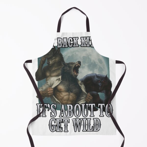 Item preview, Stay Back Kitten Wild Moon Wolf Men designed and sold by LITZYBRENDO.