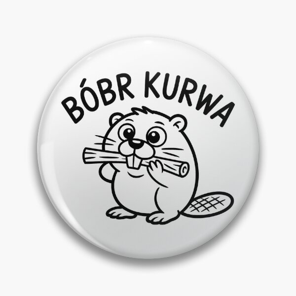 Item preview, Bóbr Kurwa — Funny Polish Beaver Meme Design designed and sold by LoFizzy.