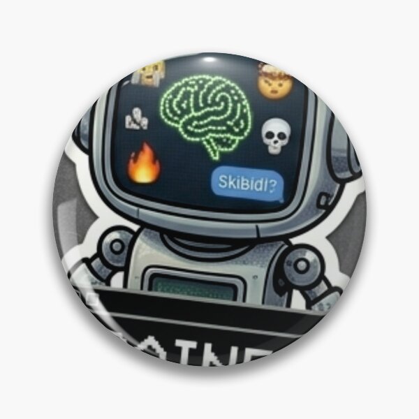Item preview, Brainrot Mode 100% Chronic Online Sticker designed and sold by UmarCreates.