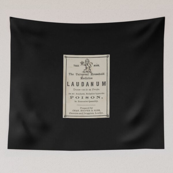 Item preview, Laudanum Pharmacy Apothecary Victorian Label designed and sold by marshajanisb.
