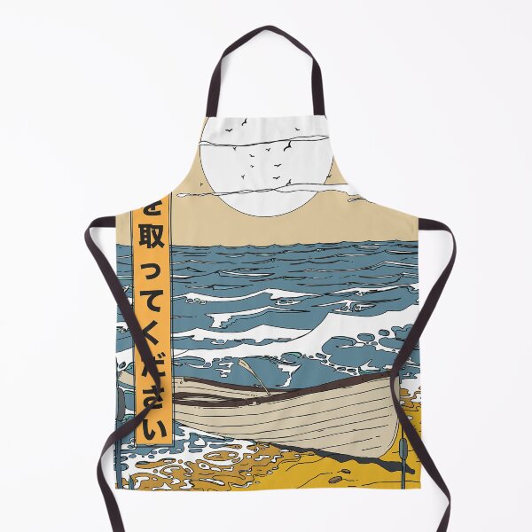 Item preview, Japanese Boat Sunset designed and sold by cynthiasholma.