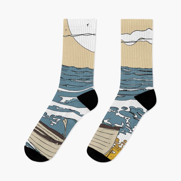 Item preview, Japanese Boat Sunset designed and sold by cynthiasholma.