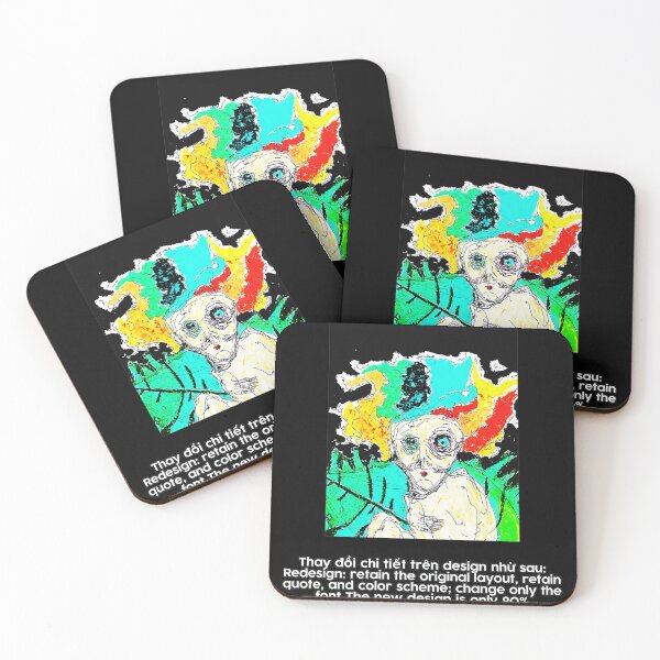 Item preview, Vivid Expressionist Figure with Colorful Head designed and sold by LITZYBRENDO.