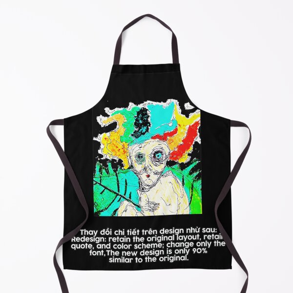 Item preview, Vivid Expressionist Figure with Colorful Head designed and sold by LITZYBRENDO.