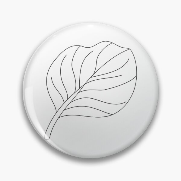 Item preview, Fiddle Leaf Fig Minimalist 2 Line Art Gift designed and sold by OneLine Studio.