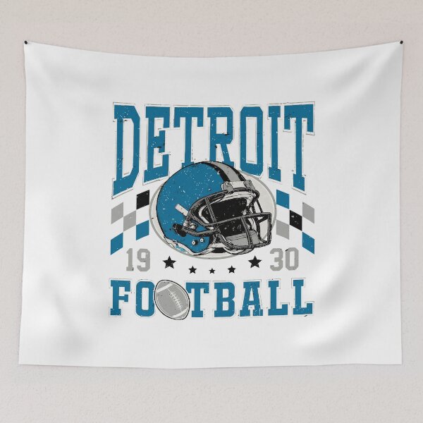 Item preview, Retro Football Helmet Detroit 1930 Design designed and sold by Snyder93.