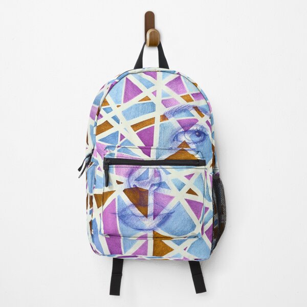 Item preview, Through the Fracture, Geometric Woman Portrait designed and sold by ArithraStudio.