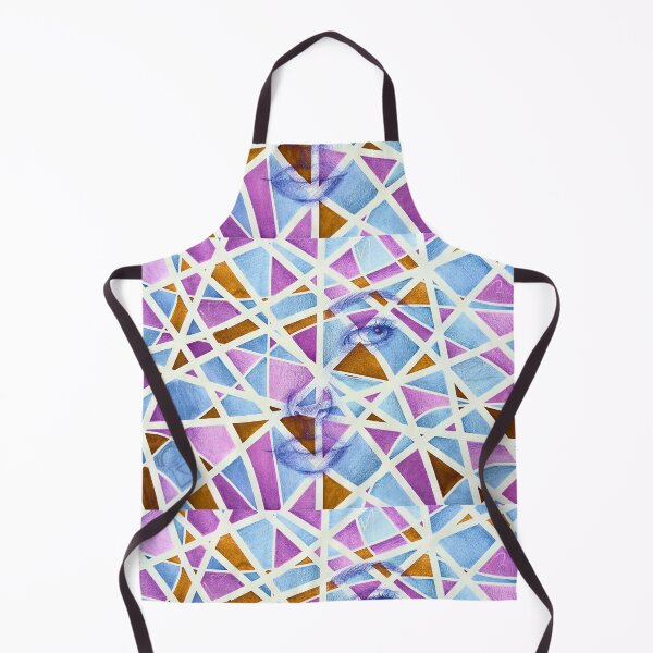 Item preview, Through the Fracture, Geometric Woman Portrait designed and sold by ArithraStudio.