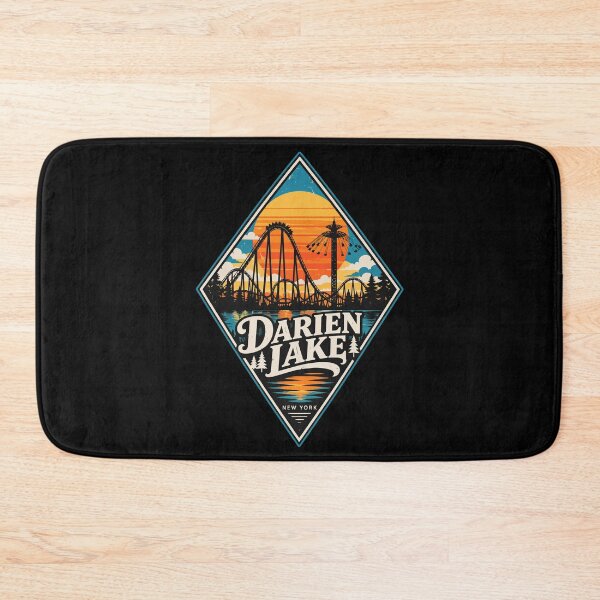 Item preview, Darien Lake New York Retro Vintage designed and sold by TomFrontierArt.