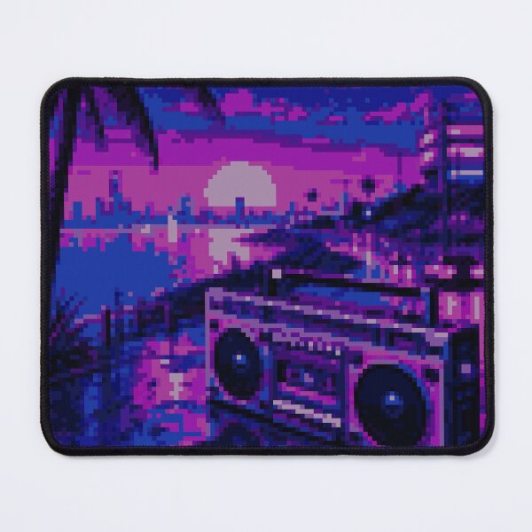 Item preview, Neon Boombox Bliss designed and sold by vapormoon.