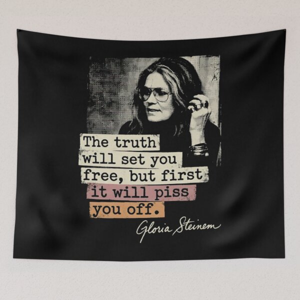 Item preview, GLORIA-Steinem-tribute designed and sold by SawyerLawrence.
