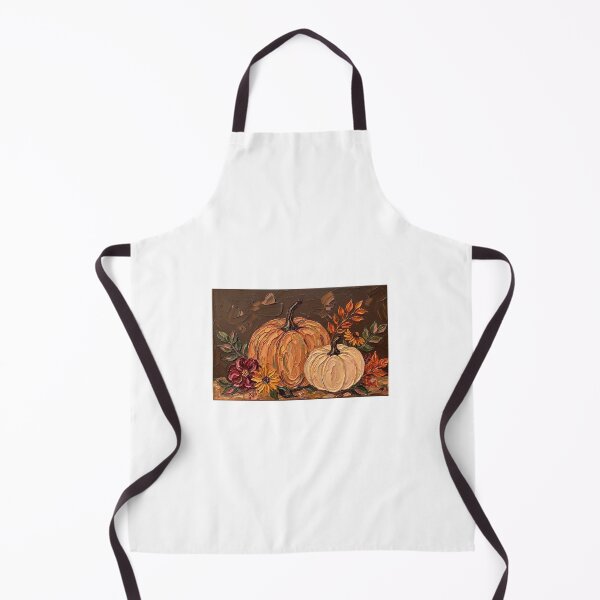 Item preview, Cozy Fall Pumpkin Floral oil Painting Art designed and sold by vdzooart.