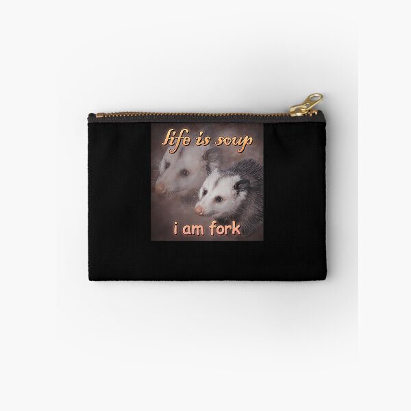 Item preview, Life Is Soup I Am Fork Possum Word Art designed and sold by marshajanisb.