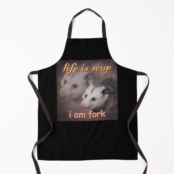 Item preview, Life Is Soup I Am Fork Possum Word Art designed and sold by marshajanisb.