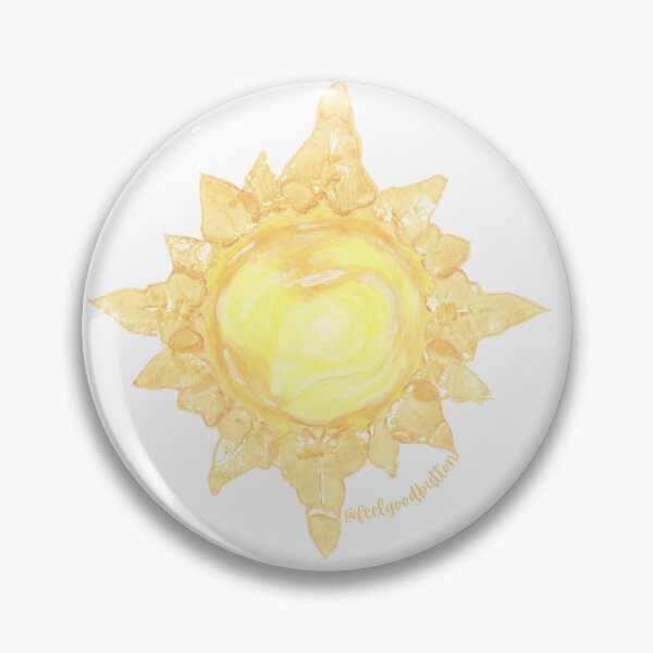 Item preview, The Feel-good Button - handmade design using leaf prints designed and sold by FeelGoodButton.