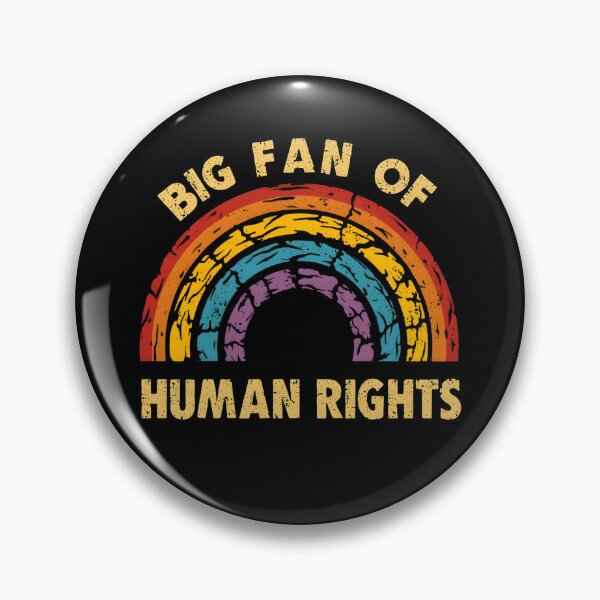 Item preview, Big Fan of Human Rights designed and sold by ChrisyBonanno.