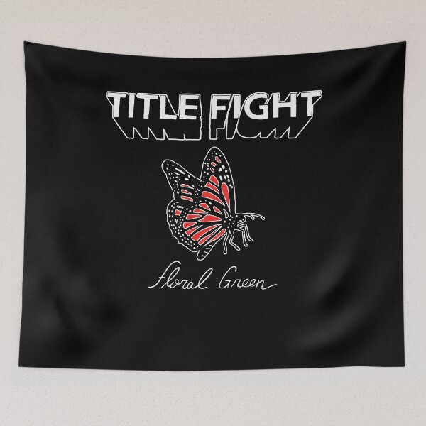 Item preview, Title Fight Band Floral GreenDevil Panther designed and sold by phammm14.