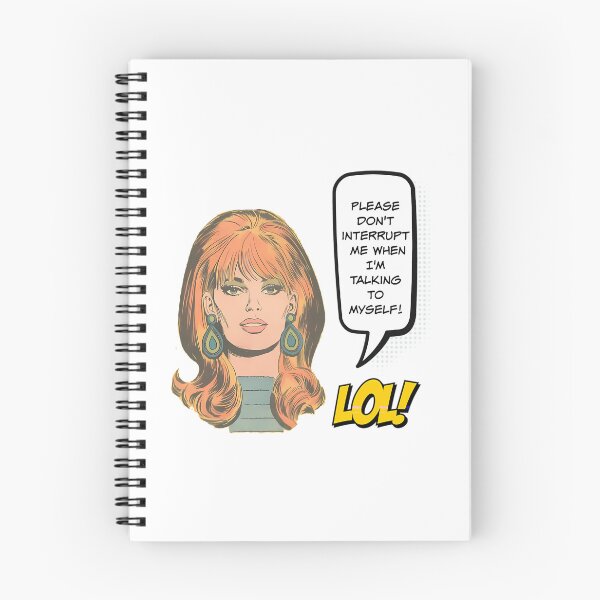 Item preview, Please Don'T Interrupt Me When I'M Talking To Myself - Office Humor designed and sold by PrintBro.