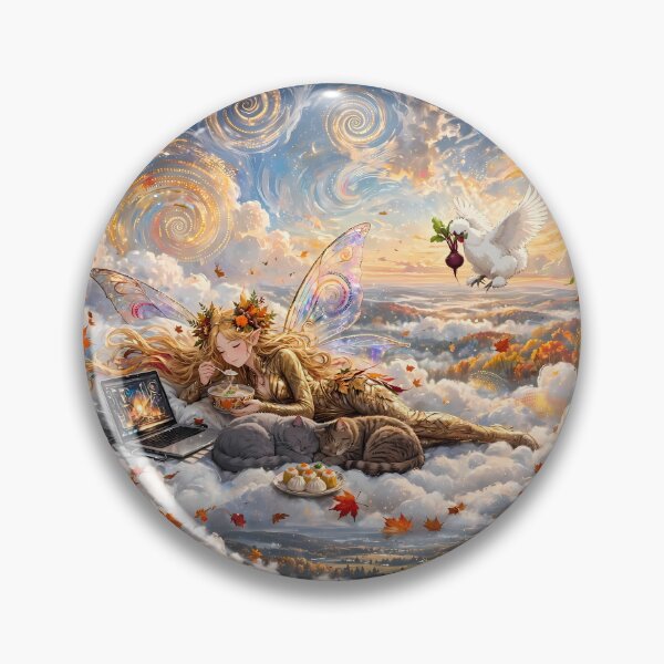 Item preview, Autumn Fairy Cloudscape designed and sold by m-y-A-I-A-R-T-.