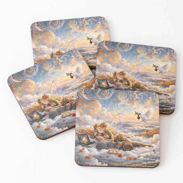 Item preview, Autumn Fairy Cloudscape designed and sold by m-y-A-I-A-R-T-.