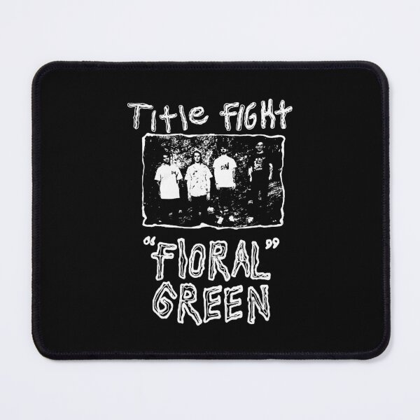 Item preview, Title Fight Band Floral Green Devil Panther designed and sold by phammm14.