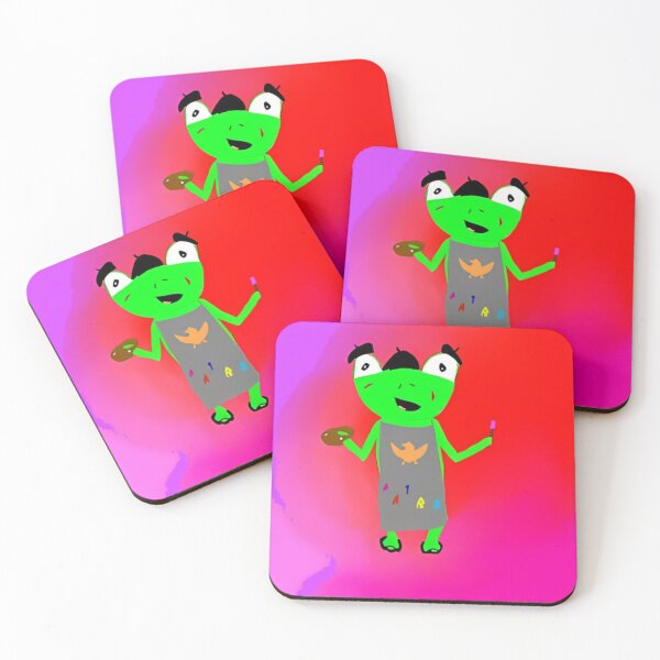 Item preview, Painter Frog designed and sold by FrogPaintLab.