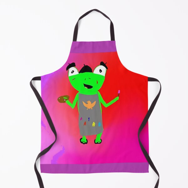 Item preview, Painter Frog designed and sold by FrogPaintLab.