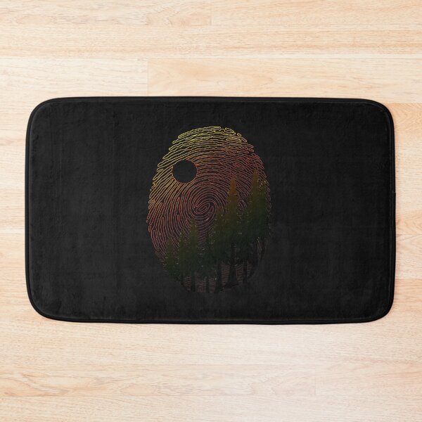Item preview, Fingerprint Forest Sun Nature Identity Art designed and sold by YarningsandYear.