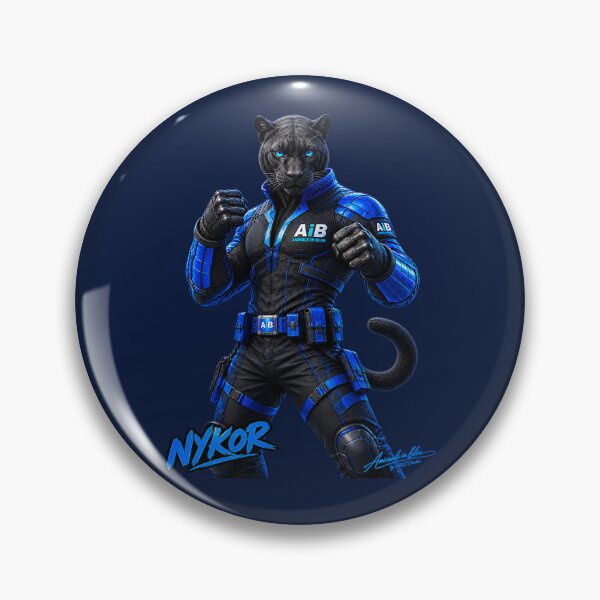 Item preview, Nykor – Agente delle Operazioni Speciali | Collezione AiB di Animals in Blue designed and sold by MDCreator.