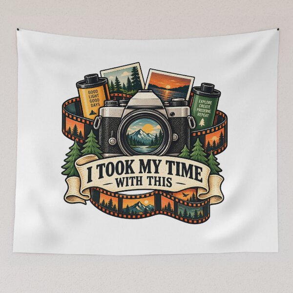 Item preview, I Took My Time With This – Analog Film Photography designed and sold by FindYouByZ.