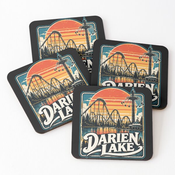 Item preview, Darien Lake New York Vintage designed and sold by TomFrontierArt.