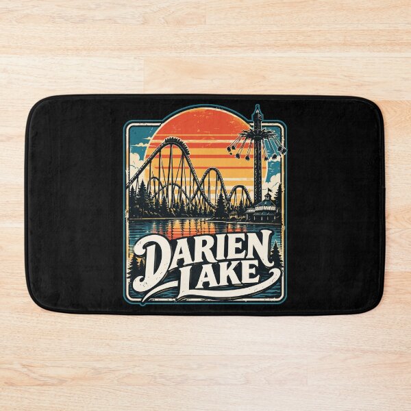 Item preview, Darien Lake New York Vintage designed and sold by TomFrontierArt.