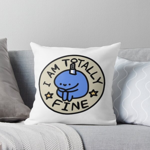 Item preview, Totally Fine Dark Sarcasm Anxiety designed and sold by BrainSoupStore.