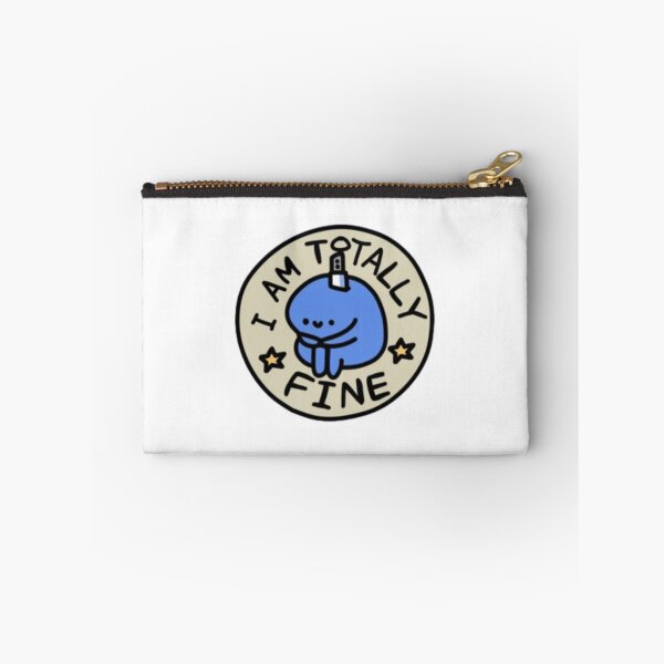 Item preview, Totally Fine Dark Sarcasm Anxiety designed and sold by BrainSoupStore.