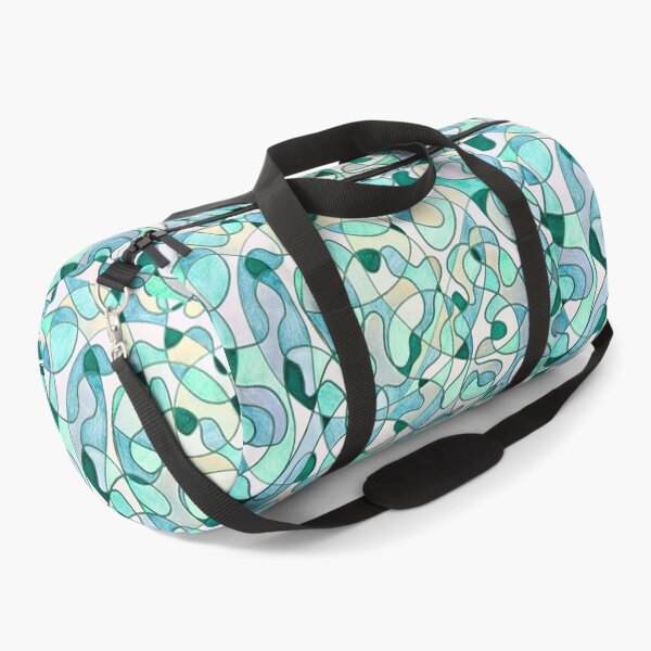 Item preview, Entangled Currents, Mint and Teal Organic Abstract designed and sold by ArithraStudio.