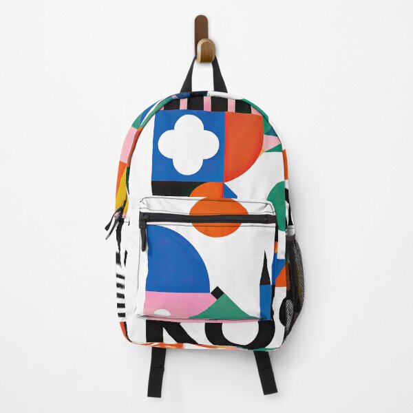 Item preview, Colorful geometric poster featuring abstract architectural shape designed and sold by ckybe.