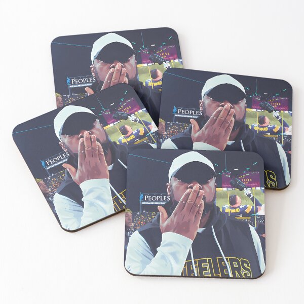 Item preview, Mike Tomlin football coach Steelers designed and sold by pysmiasolmer.