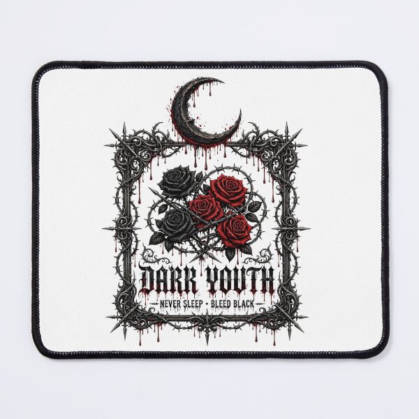Item preview, Dark Youth Gothic Roses Bleeding Moon Frame designed and sold by TurboBoostGarage.