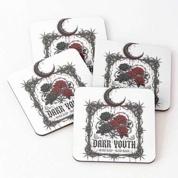 Item preview, Dark Youth Gothic Roses Bleeding Moon Frame designed and sold by TurboBoostGarage.