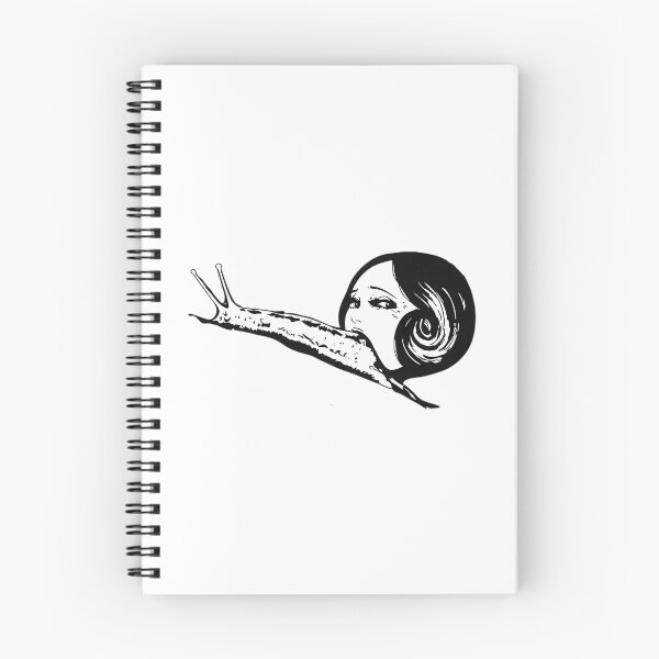 Item preview, Snail Spiral Horror Manga Girl Head designed and sold by PrintBro.