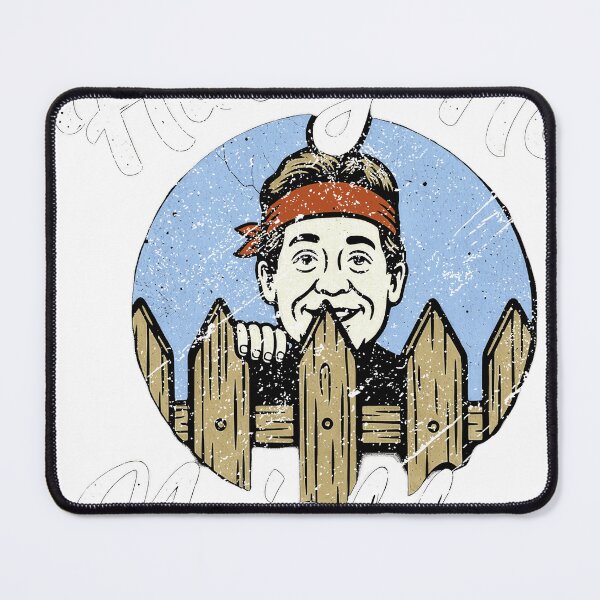Item preview, Hidey Ho Neighbor Retro Vintage Fence TV Show Quote Design designed and sold by SEINENGAPPI8.