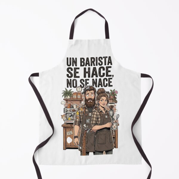Item preview, A barista is made, not born. designed and sold by dehosteleria.