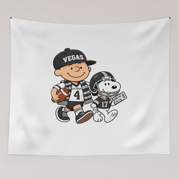 Item preview, Charlie Brown Snoopy Las Vegas Game Day Football  designed and sold by PsycheStudio.