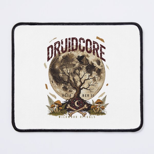 Item preview,  Druidcore Moon Ritual Halloween Forest Witch Graphic Tee v6 designed and sold by DarylWelsh2024.