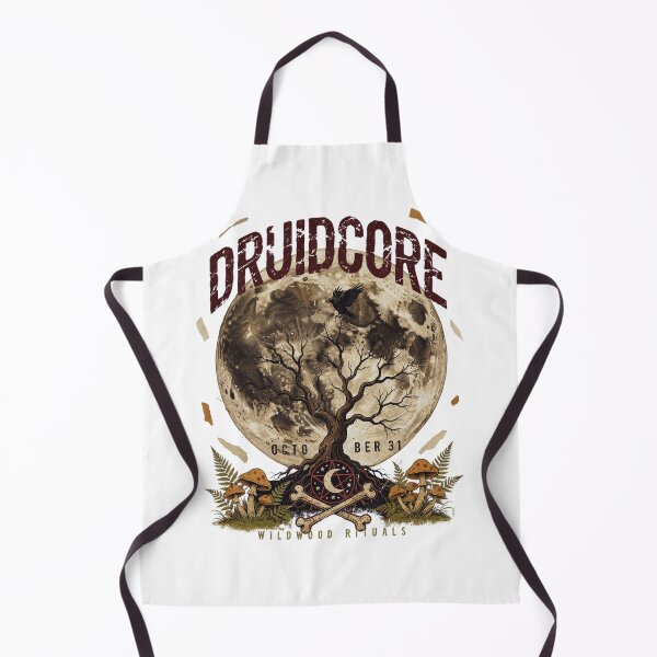 Item preview,  Druidcore Moon Ritual Halloween Forest Witch Graphic Tee v6 designed and sold by DarylWelsh2024.