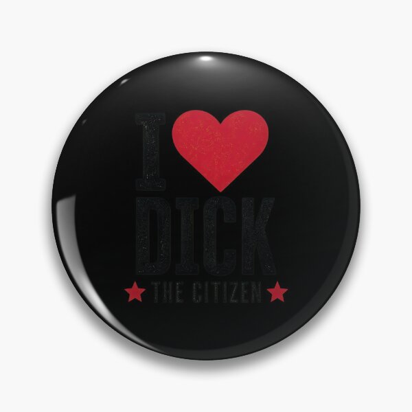 Item preview, I Heart Dick The Citizen Humorous Text Art designed and sold by CECILBOULAN.