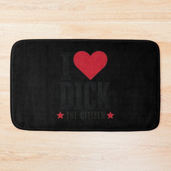 Item preview, I Heart Dick The Citizen Humorous Text Art designed and sold by CECILBOULAN.
