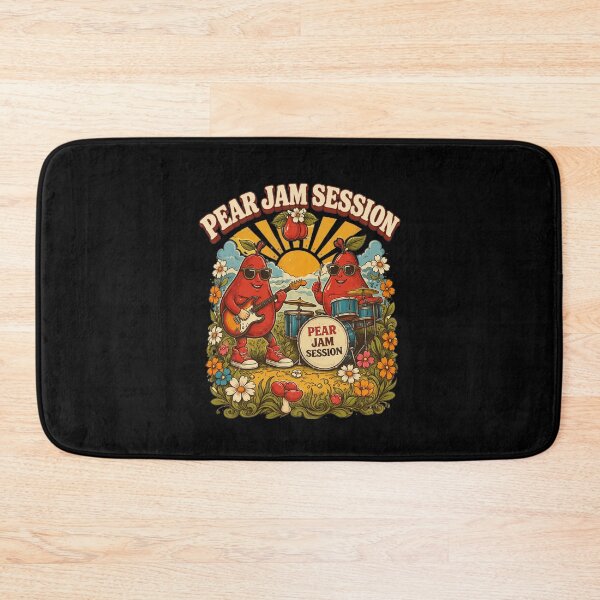 Item preview, Groovy Pear Jam Session  Music Art designed and sold by CECILBOULAN.