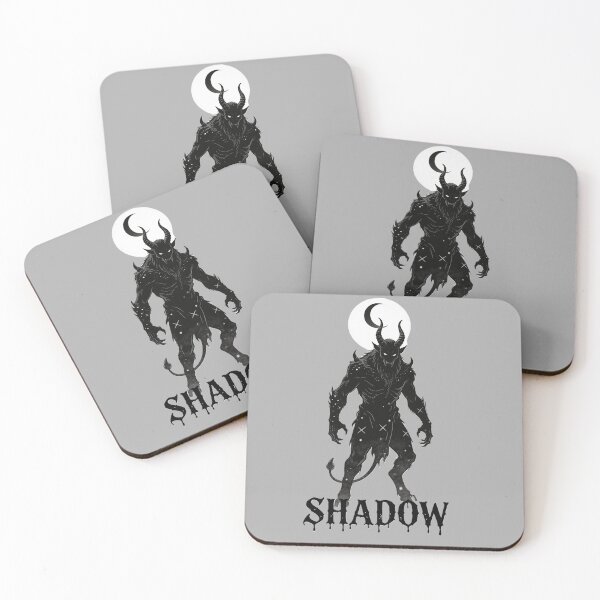 Item preview, Krampus Shadow Ink Dark Fantasy Holiday Art designed and sold by GodsMonsterss.